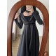 Faeries Daffodil Candle Cover Open Front Overdress Jacket(Reservation/3 Colours/Full Payment Without Shipping)
